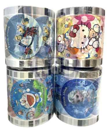 Seal Cup Polos / Kartun / Buah 1200Cup Kartun