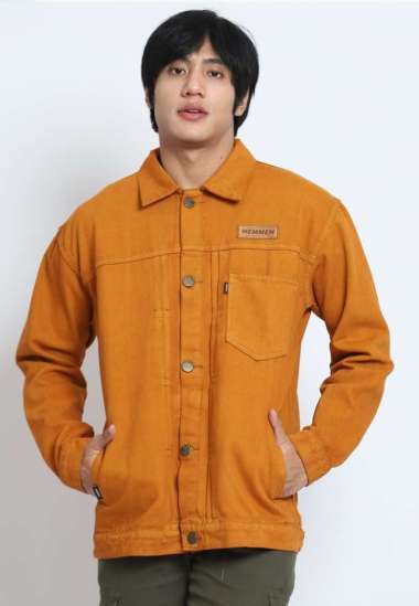 HEMMEH Jeans Coklat Mahoni L