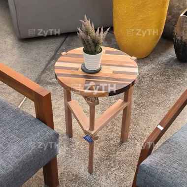 Meja Lipat Kayu Jati dan Sono Keling Aesthetic Berkualitas Ekspor, Coffee Table By Zyth Living.