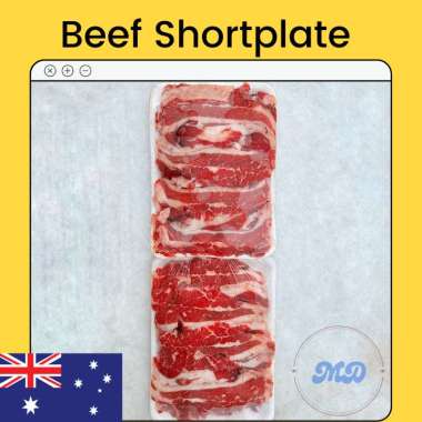Daging Sapi Beef Slice Shortplate 1 Kg Import Australia / Daging Slice Yoshinoya