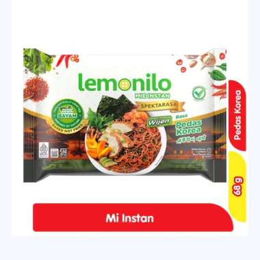 Lemonilo Mie Instan Goreng Pedas Korea 68 gr