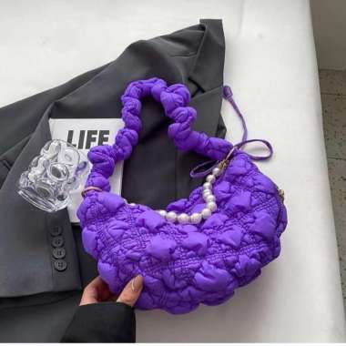 Korea Style Tas Awan Selempang Wanita Fashion Sling Cantik Berkualitas Slingbag Cewek KSF1303 KSZ163