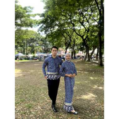 Songket PaSH - Baju Couple Jumputan Kekinian Khas Palembang Motif Titik 7 Berbagai Macam Warna Baju 