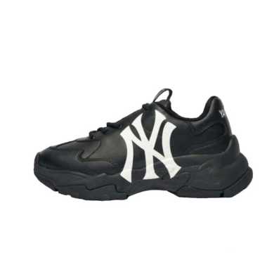 MLB BIGBALL CHUNKY BLACK SNEAKERS 100% Authentic 38