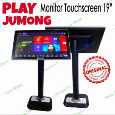 Monitor Touchscreen 19 Inch JUMONG PLAY Buat Player Karaoke Play ORI