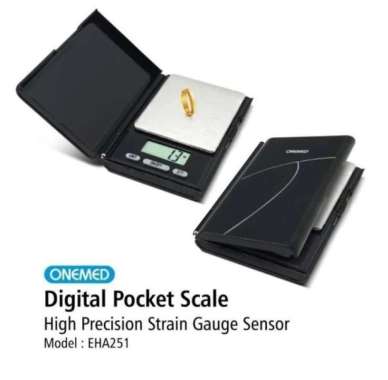 ONEMED - POCKET SCALE / TIMBANGAN EMAS MINI DIGITAL 500 GRAM EHA 251