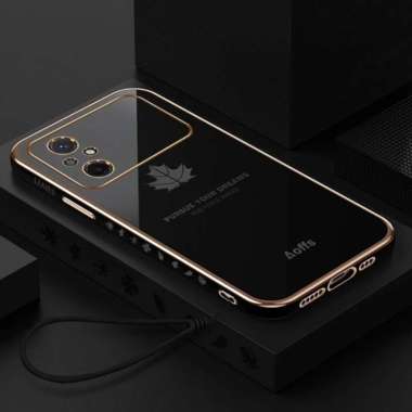 Promo Case Maple Xiaomi Poco M5 Softcase Plating Terbaru Poco M5 Hitam