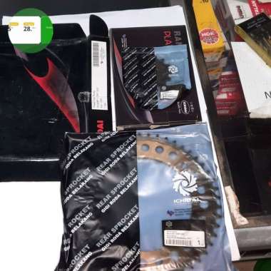 GIR SET GEAR PAKET CRF150 CRF 150 L BAJA BAKARAN merk ICHIDAI