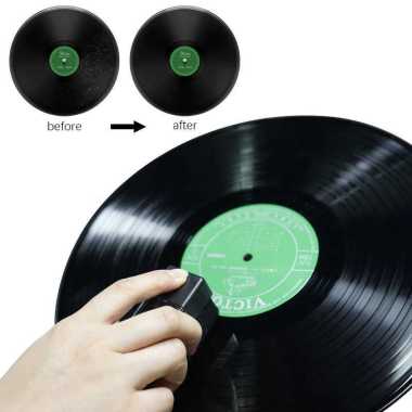 OPULA Sikat Carbon Fiber Brush Pembersih CD Vinyl Turntable