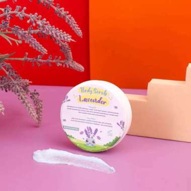 BODY SCRUB LULUR ALA SALON 100GR /LULUR BADAN Lavender