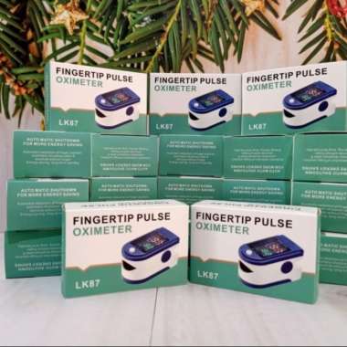 Fingertip Pulse oximeter Monitor LED LK - 87 - denyut ujung jari
