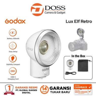 Godox Lux Elf Retro Camera Flash Godox Flash Kamera
