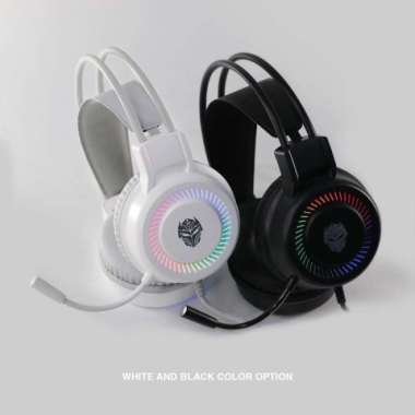 Headphone Rexus Vonix SH39 RGB Wired Gaming Headset Hitam