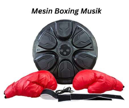 Mesin Musik Tinju Music Boxing Latihan Beladiri Boxer Koneksi Bluetooth