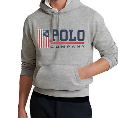 POLO - 7822.61 Mens Hoodie - Gray M