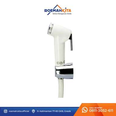 AER Closet Shower White PVC Flexible Hose SC 05 W