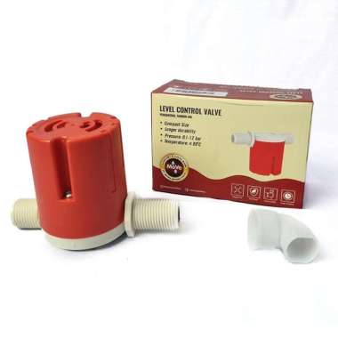 KRAN PLAMPUNG OTOMATIS TANDON TOREN TANGKI BAK MANDI MOVE 3/4" - Horizontal