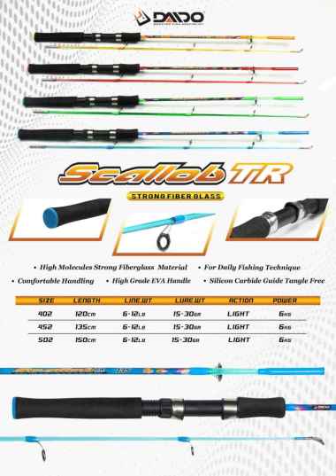 JORAN PANCING DAIDO SCALLOP TR FIBER SOLID 120 135 150 120CM