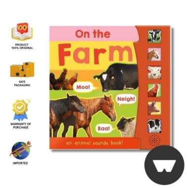 Sound Book - 6 Button Sound Book On The Farm
