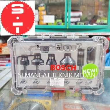 6PCS MATA PROFIL ROUTER TRIMMER SET BIT 6,35mm 6,35 mm 6 PCS BOSCH 470