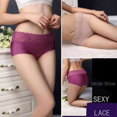 GST Celana dalam Wanita Seamless 017 Maroon XL