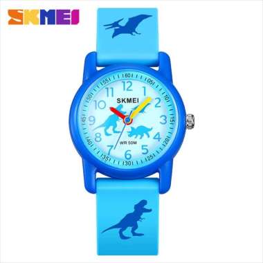Jam Tangan Anak Pria Wanita Analog Skmei 2157 Blue Blue