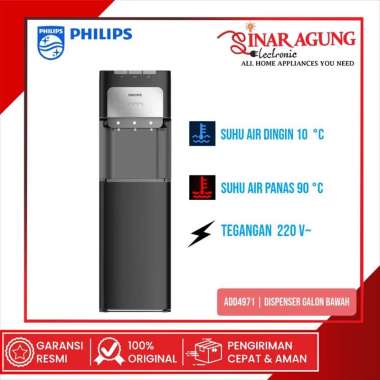 PHILIPS ADD4971 DISPENSER GALON BAWAH - HITAM