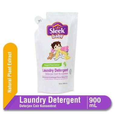 sleek laundry detergent cair refill DETERJEN 900ml