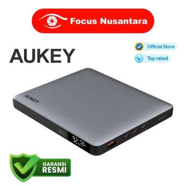 FOCUS NUSANTARA - AUKEY Powerbank 20000mah PB-Y44 Sprint X 20K 100W 20000 mAh Laptop Power Bank with
