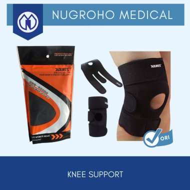 AOLIKES Knee Support / Knee Pad Aolikes / Deker Lutut/Pelindung Lutut Olahraga Knee Support Brace Fi
