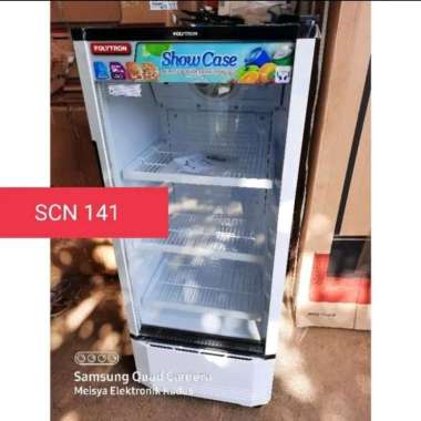 showcase Polytron 3 rak kecil scn 141 garansi resmi 3 tahun
