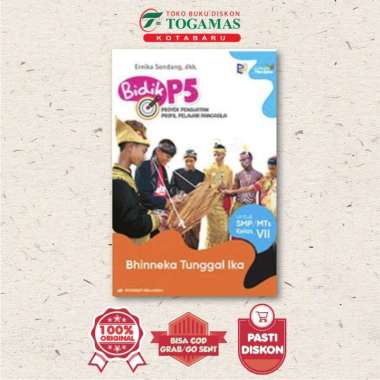 BUKU P5 SMP KELAS 7 & 8 ERLANGGA KUMER BHINNEKA IKA KLS 7