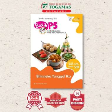 BUKU P5 SMP KELAS 7 & 8 ERLANGGA KUMER BHINNEKA IKA KEL 8