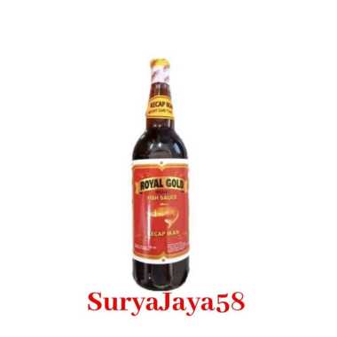 KECAP IKAN CAP ROYAL GOLD 725 ML BOTOL |Kecap ikan royal gold fish 725ml botol