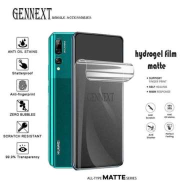 ANTI GORES JELLY HYDROGEL MATTE HUAWEI NOVA 3 3I 5 5I 9 9SE 13 13PRO 14 14PRO PRO SE FULL DEPAN+BELA