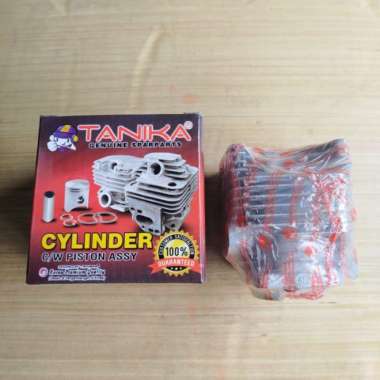 Original Cylinder Blok Assy Mesin Potong Rumput Tanika Tipe TNK 328 ER dan TNK 328 PRO