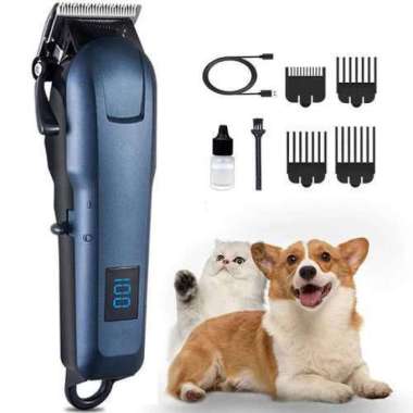 CHAOER Alat Cukur Elektrik Bulu Hewan Hair Clipper Adjustable Blade D86 Gunting Bulu Hidung Alat Cukur Rambut Lengkap Jigjag Untuk Lab Hair Aksesor IH