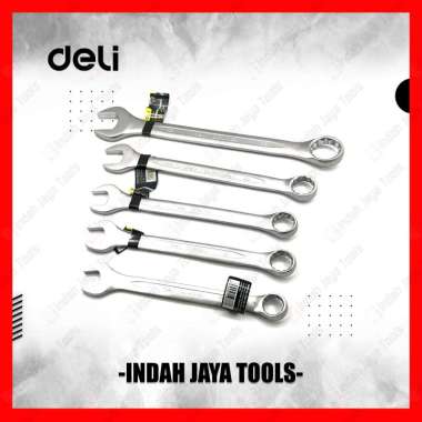 DELI Kunci Ring Pas 20 21 22 24 27 mm Satuan - Combination Spanner Wrench 21 MM