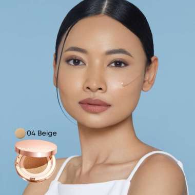 Skintific Cover All Perfect Cushion Shade Vanilla ivory Petal Almond Beige Sand Honey Cushion 04 Bei