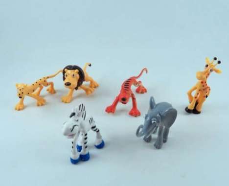 Mainan Miniatur Animal Cartoon Toy Set