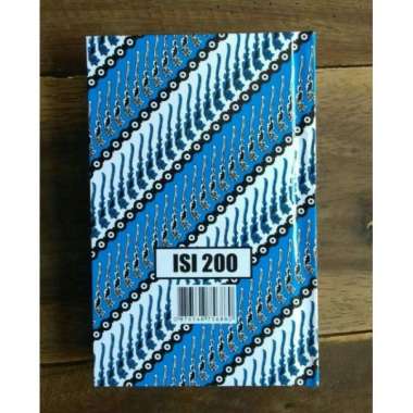 Buku Tulis Oktavo isi 200 Lembar Hardcover Gelatik kembar