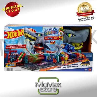 Hot Wheels HOTWHEELS City Ultra Shark Car Wash HTN82