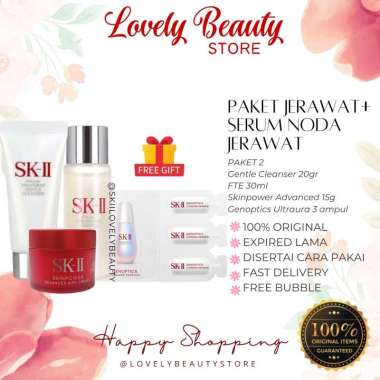 SK-II SK2 Paket Jerawat + Serum noda Jerawat
