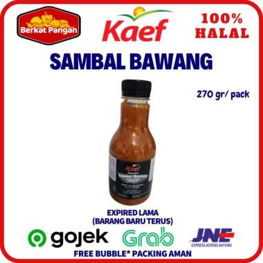KAEF Sambal Bawang Botol 270gr