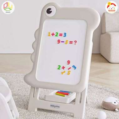 DUO LADIES Dino whiteboard/ papan tulis dinosaurus