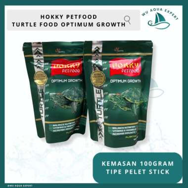 Hokky Pet Food Turtle Stick 100gr Japfa Kura Kura Pelet Hoky Hokky Pakan Makanan Reptile Reptil Tort