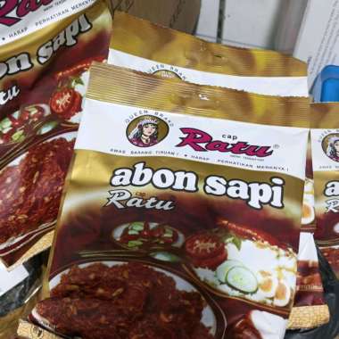 abon daging sapi cap ratu