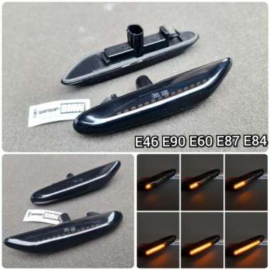 lampu LED sein Fender Smoke Dynamic BMW E90 E60 E46