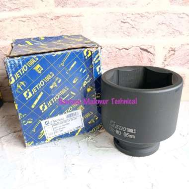 JETJO LAKONI 3/4" 65 MM Mata Kunci Sock Sok Socket Shock Impact Hitam 65mm