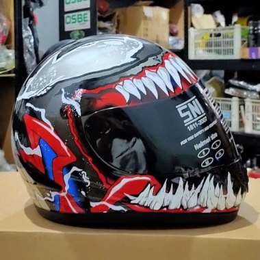 Helm Full Face identik KYT K2 RIDER VENOM SPECIAL EDITION XL Redbull
